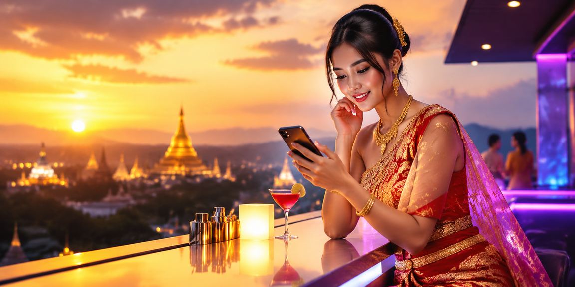 ပုဂံ ဘုရားကြီးရှေ့ ငွေပေးငွေယူသည့် ဖုန်းစနစ်