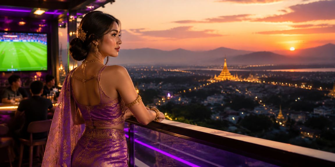 မန္တလေး ပန်းတိုင်ပေါ် ဘောလုံးလောင်းကစား ပုံ